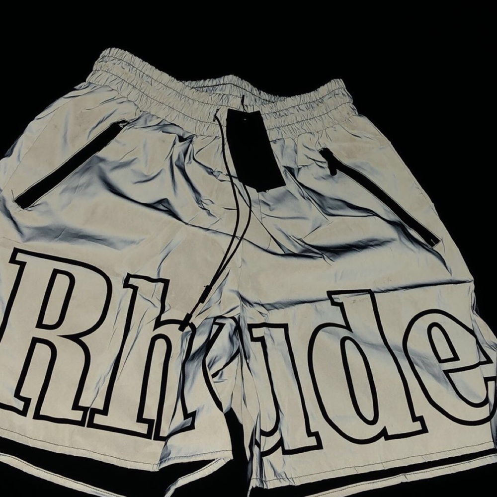 Reflective Rhude shorts